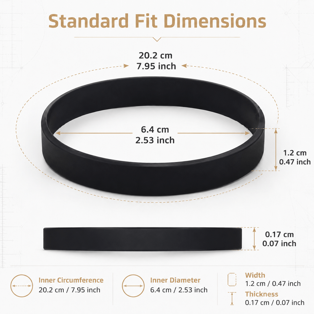 100pc Custom Silicone Wristbands, Personalised Gift